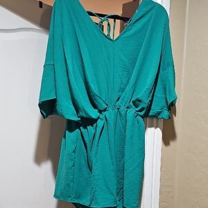 Elegant Teal Women's Jumpsuit